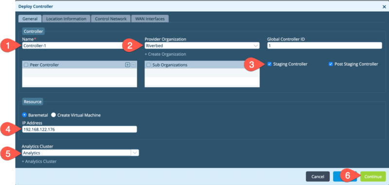 Controller General Settings